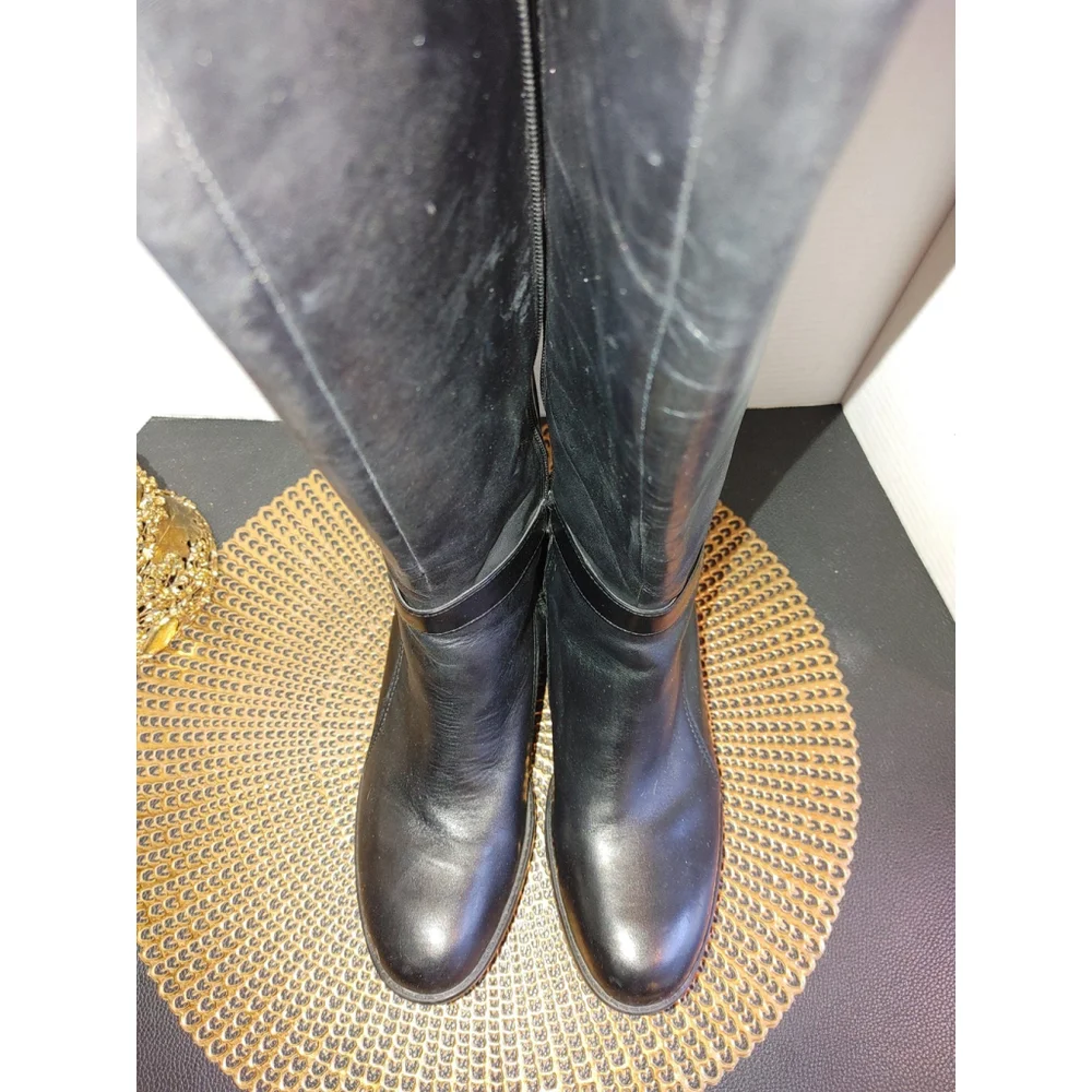 Naturalizer N5 Rena Comfort Riding Boots Size 10 - Picture 4 of 7